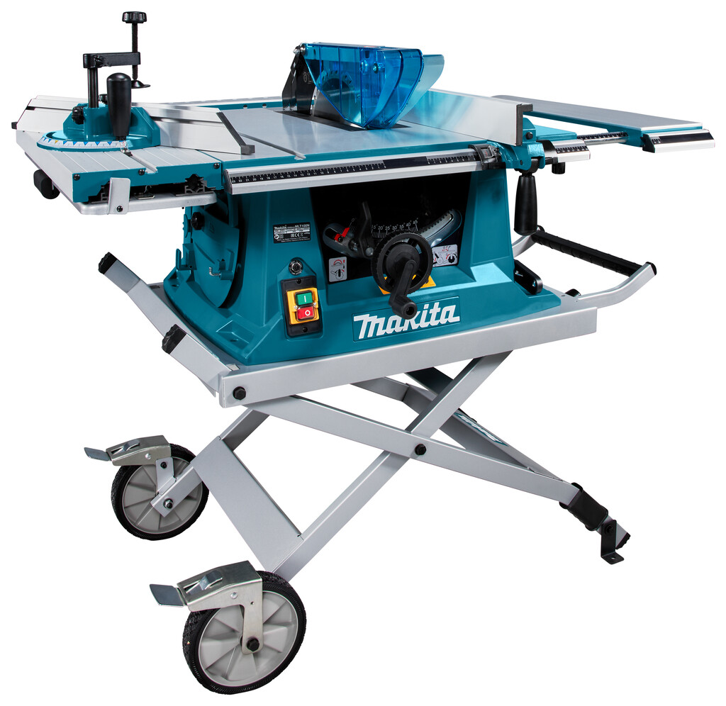 MLT100NX1 Makita 230V tafelzaag 260mm Met onderstel, in doos