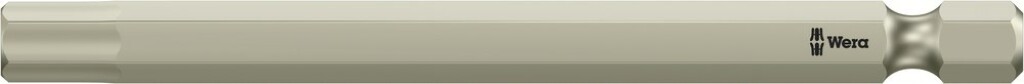 Wera 3840/4 bit Zeskant bit, RVS, 6 x 89 mm