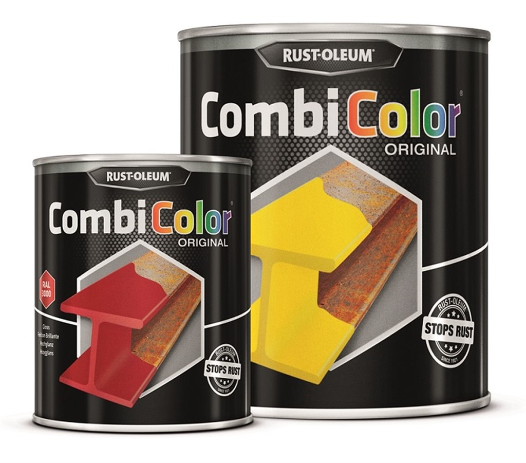 7324 Rust-Oleum CombiColor Original Hoogglans hemelsblauw (RAL5015) Blik 2,5ltr (primer en deklaag in 1)