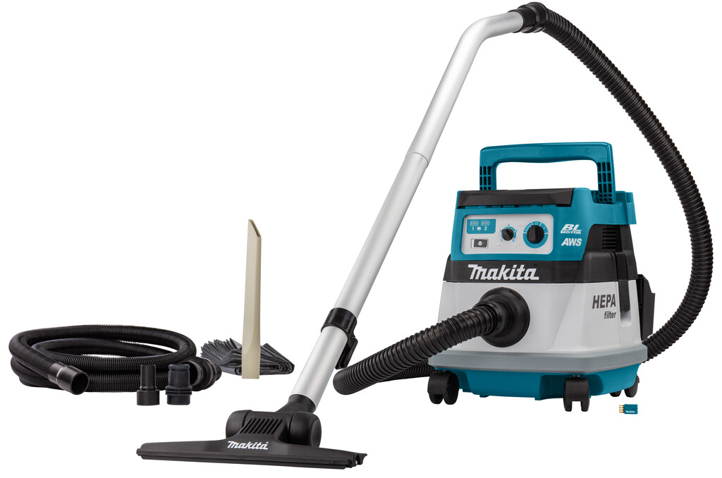 DVC867LZX4 Makita 2x18V Stofzuiger Zonder accu's en lader, in doos