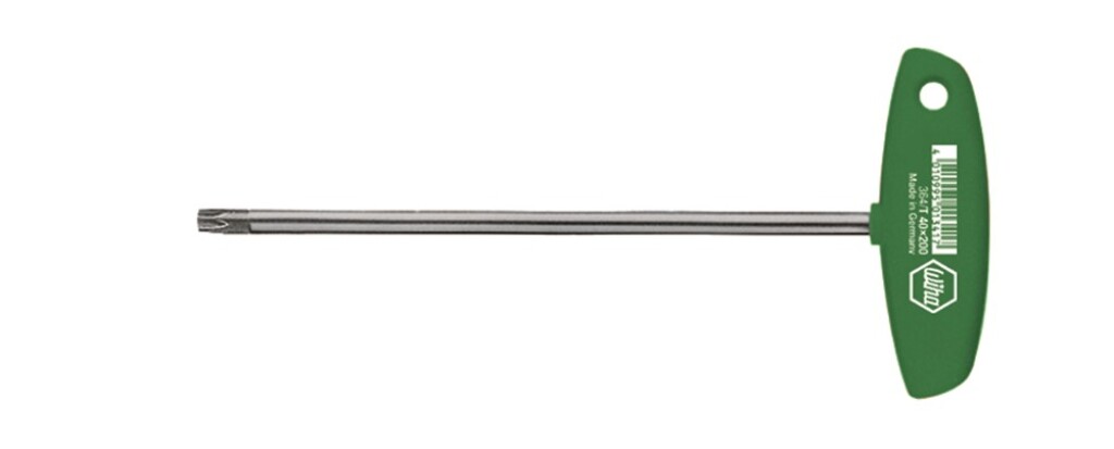 Wiha TORX®-schroevendraaier met dwarsgreep (364) T9 x 100 mm