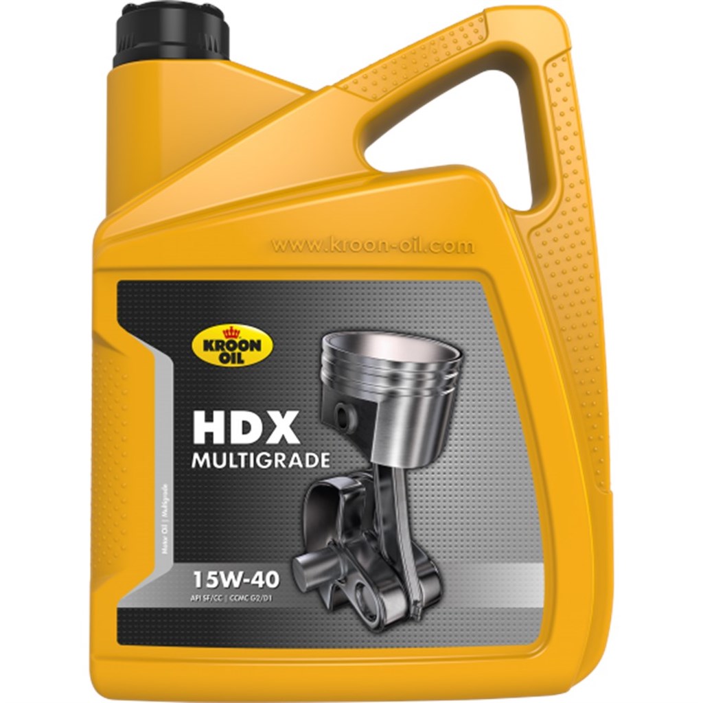 HDX 15W-40 Kroon-Oil Minerale motorolie 5ltr can