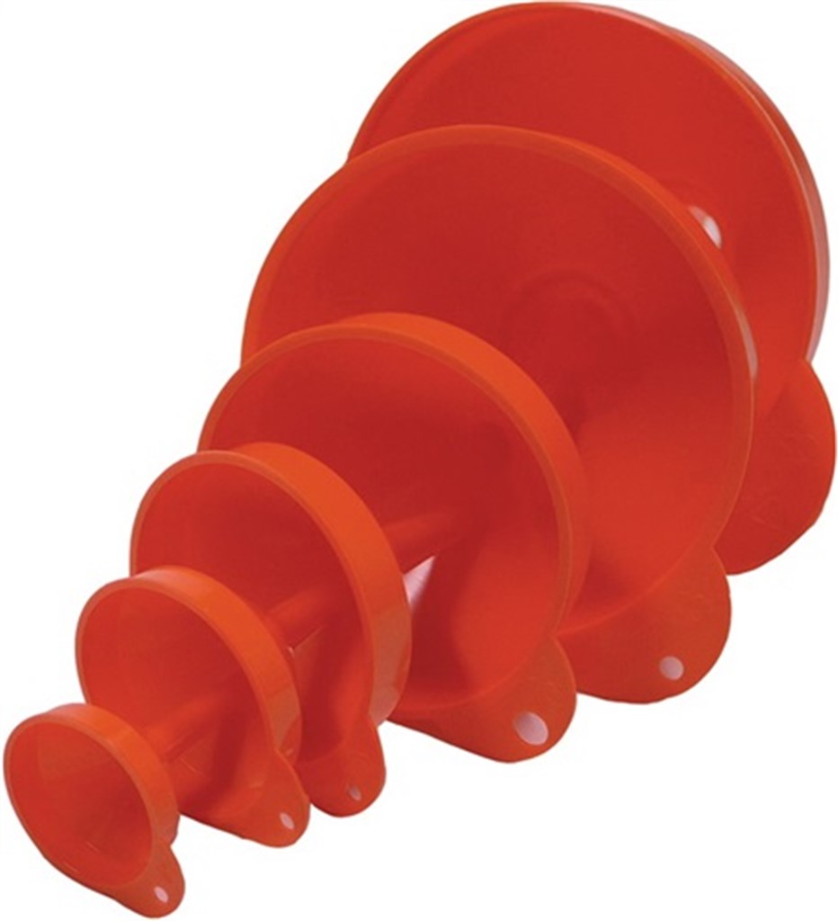 MAX4CAR Trechterset HD-PE 50, 70, 90, 115, 150, 160 mm