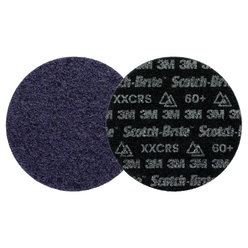 3M™ Scotch-Brite™ Precision Heavy Duty Surface Conditioning-schijf, HD-DH, X-Extra grof 60+, 178mm x NH