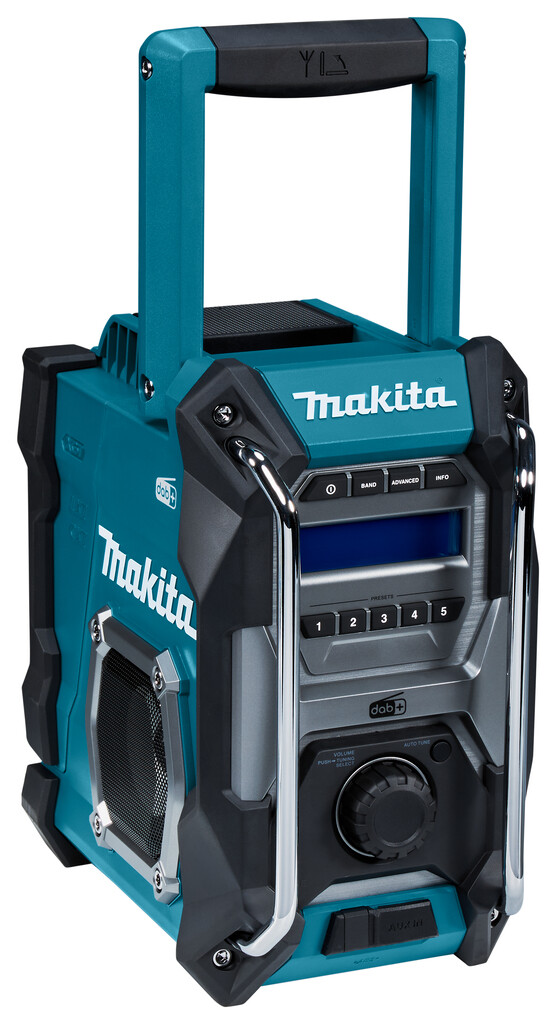 MR003GZ Makita Bouwradio FM DAB/DAB+ Zonder accu's en lader, in doos
