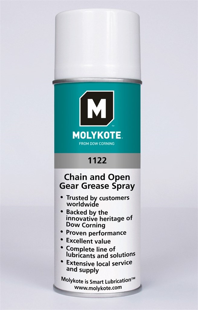 Molykote 1122 Ketting- en tandwielvet spray, Spray 400 ml