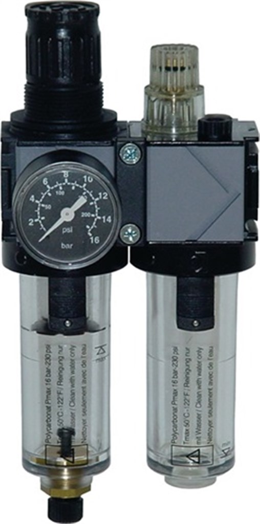EWO Onderhoudsunit type 488-variobloc BG I 2-dlg. schroefdraad G 1/4 inch handmatig 1500 N l/min