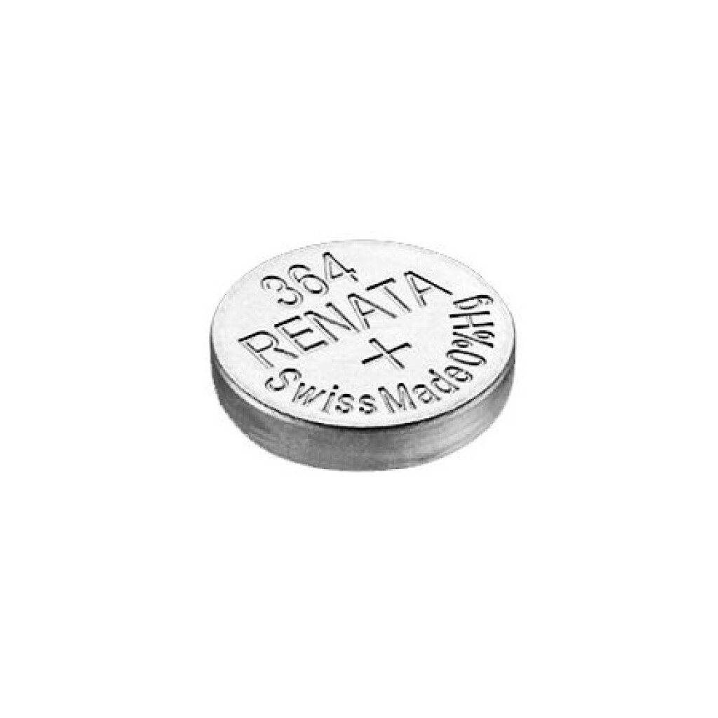 364 Renata Knoopcel batterij 1,55V SR60 20mAh Zilveroxide 5,8x2,6mm