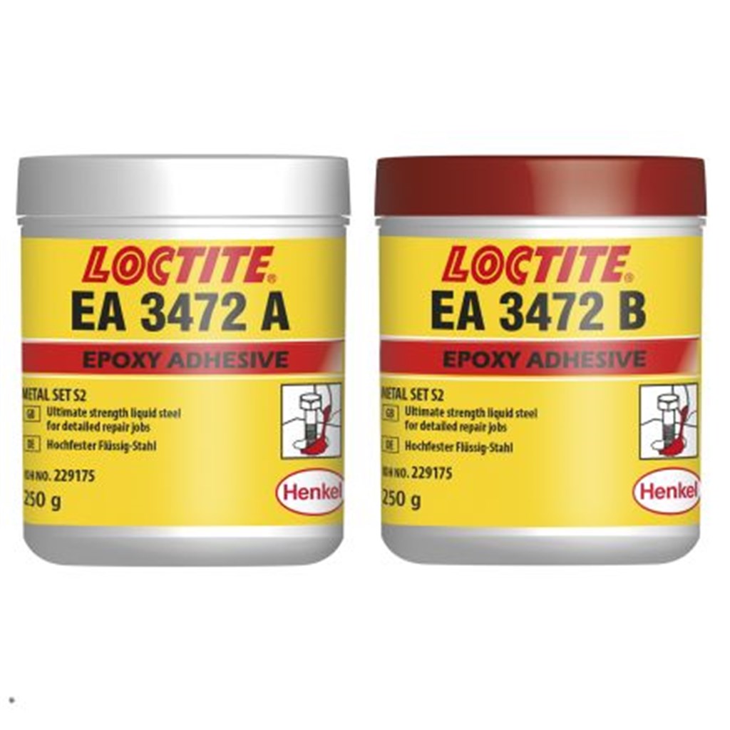 EA 3472 Loctite Gietbaar (Metal Set S2) 1:1 (vh Loctite 3472 ), 500gr.
