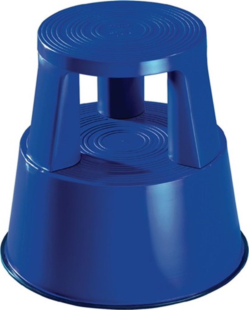Rolkruk kunststof blauw d. boven 290 mm d. onder 440 mm