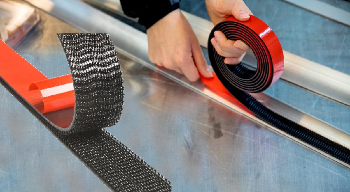 3M Dual lock toepassing
