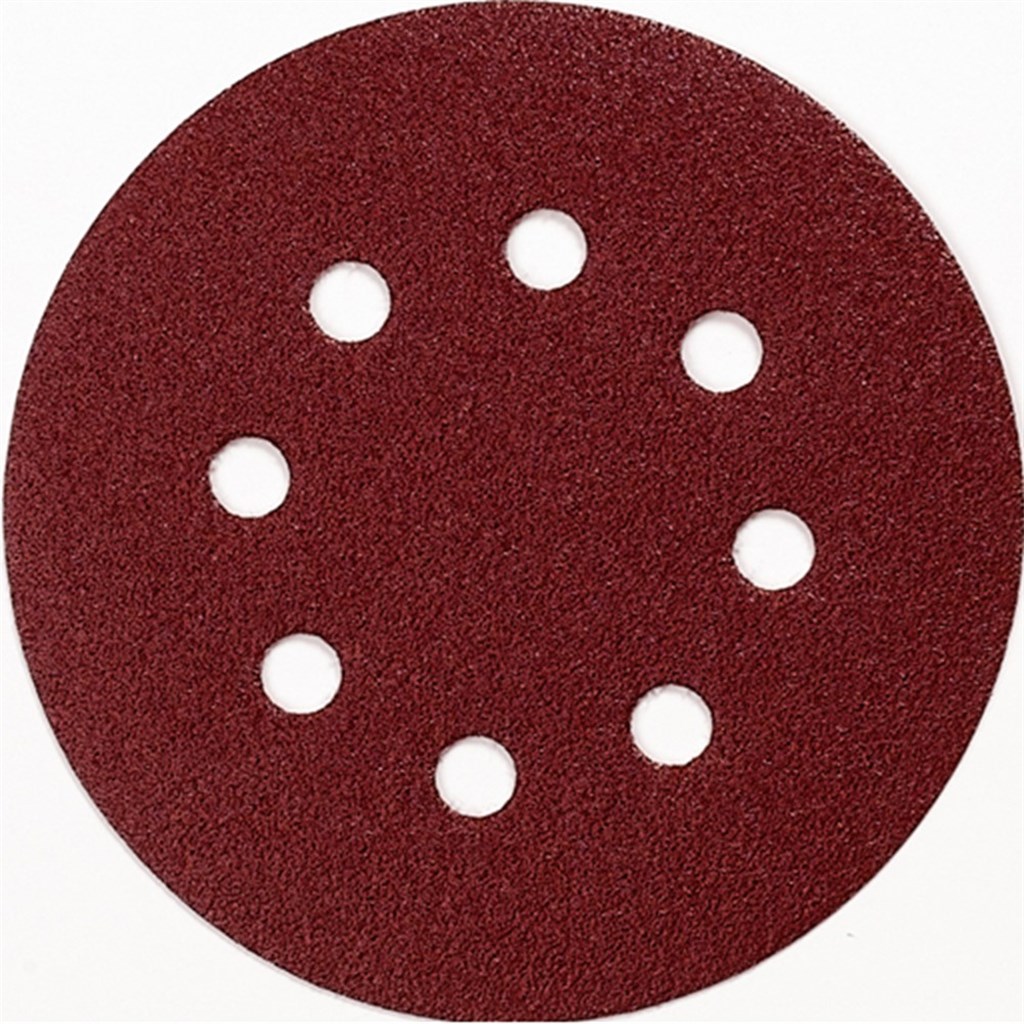 P-43583 Makita Schuurschijf 125mm K180 Red Velcro 