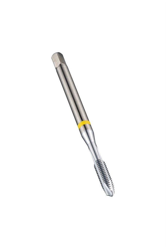 E297M5 Dormer DIN371 HSS-E PM Shark geelring machinetap M5 6H met schilaansnijding hardverchroomd 2,5xD voor blinde gaten