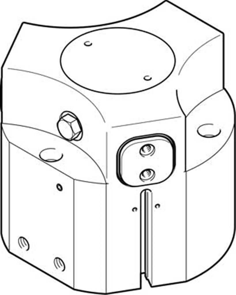 HGDD-80-A-G2 FESTO 1163051 Driepuntsgrijper