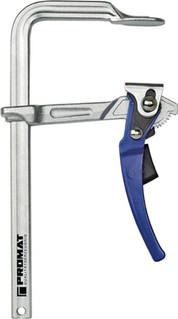 PROMAT Lijmtang spanwijdte 300 mm werkbereik 140 mm raildoorsnede 25x12mm spankracht tot 8000 N