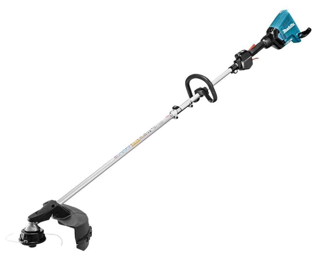 DUX60ZM4 Makita LXT 2x18V Combisysteem Zonder accu's en lader, in doos. Inclusief bosmaaier opzetstuk (draadkop) en draagtas.
