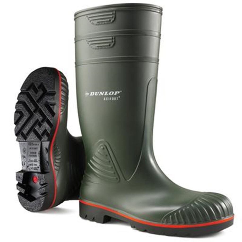 A442631 mt.44 Dunlop Acifort Heavy Duty Full safety veiligheidslaars S5 donkergroen