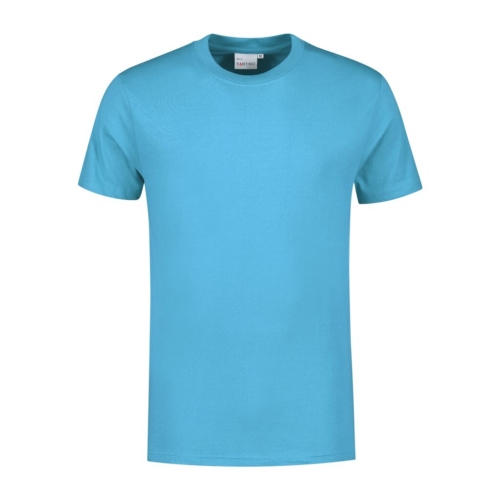 Jolly 3XL SANTINO Basic Line T-shirt Aqua mt.3XL (Unisex, Regular Fit)