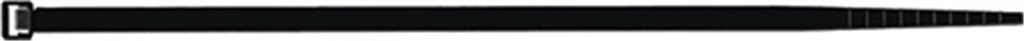 SAPISELCO Kabelbinder  polyamide zwart lengte 280mm breedte 3,5mm  100st./zak