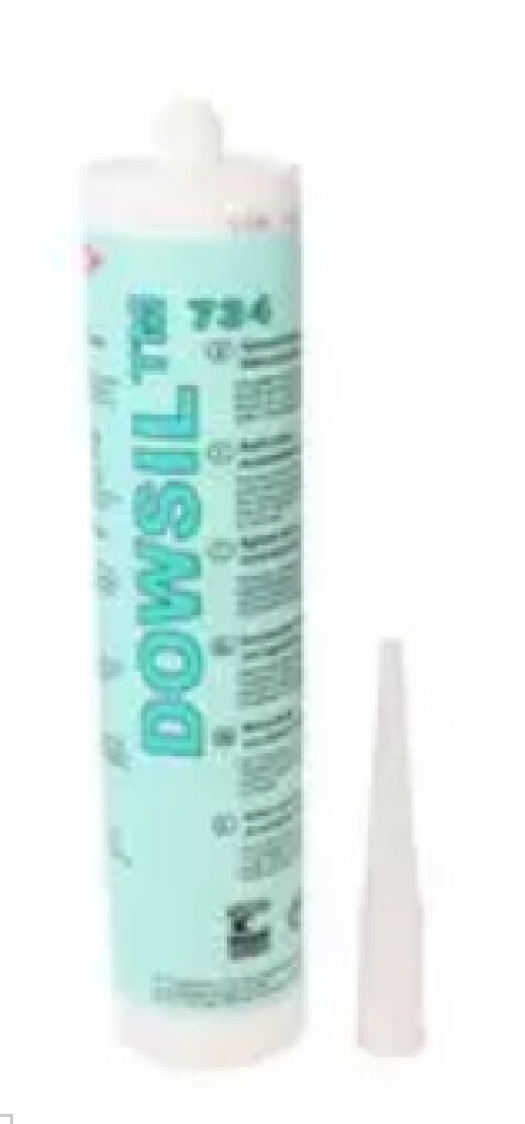 Dow 734 Flowable Sealant Clear Siliconenkit, Patroon 310 ml