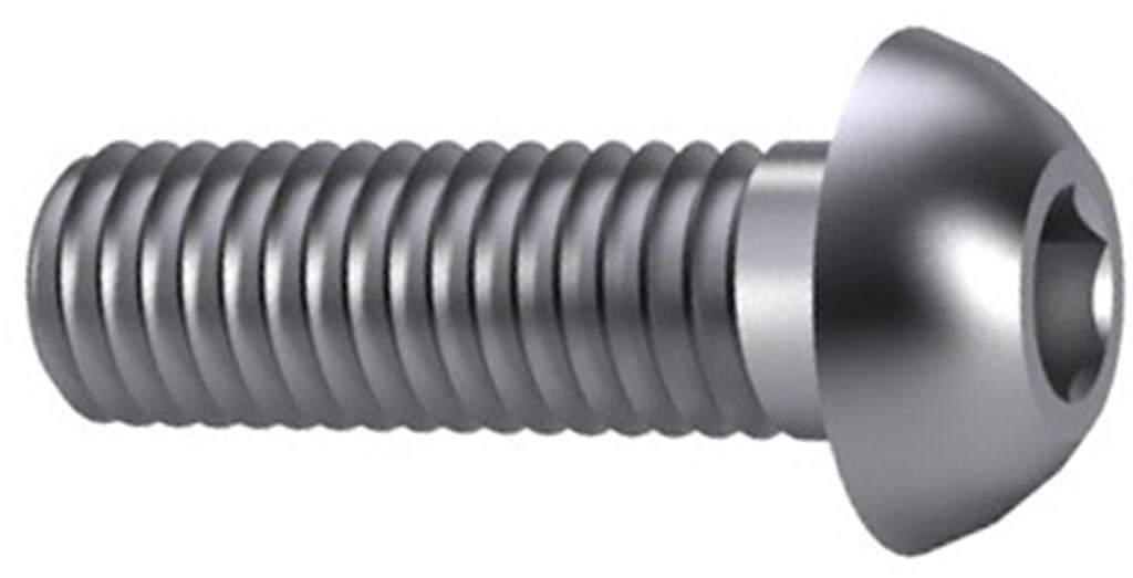 ASME B18.3 NO.8-32x1/4" ASTM F835 Binnenzeskant laagbolkopschroef UNC