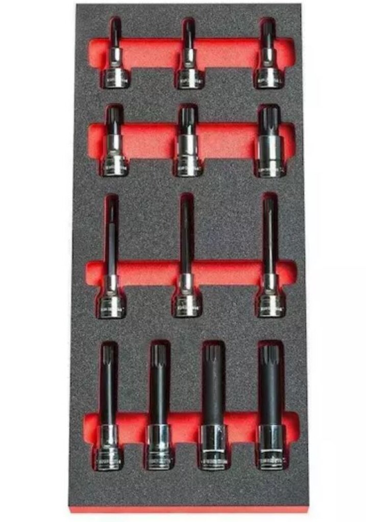 MODM.SV Facom module van foam met xzn doppen 1/2"