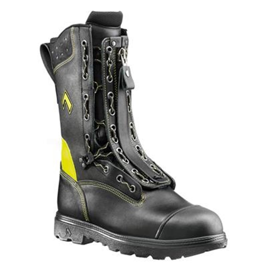 503005 mt.43 Haix Fire Flash Gamma brandweerlaars F2A zwart
