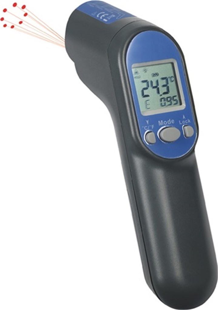 TFA Infraroodthermometer   - 33 tot + 500 graden Celsius 2 x type AAA