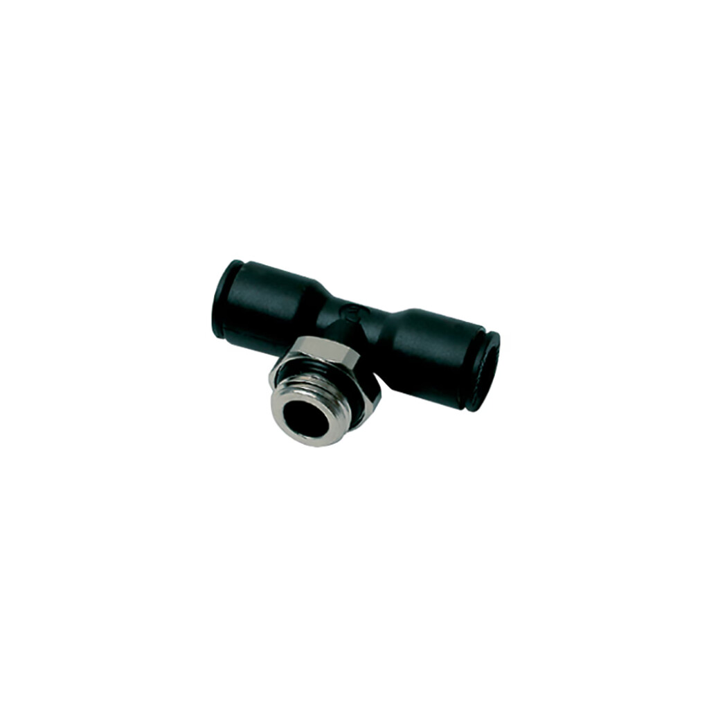 3198 04 10 Legris T-inschroef koppeling insteek (TIKIP) 4mm x 1/8"bspp