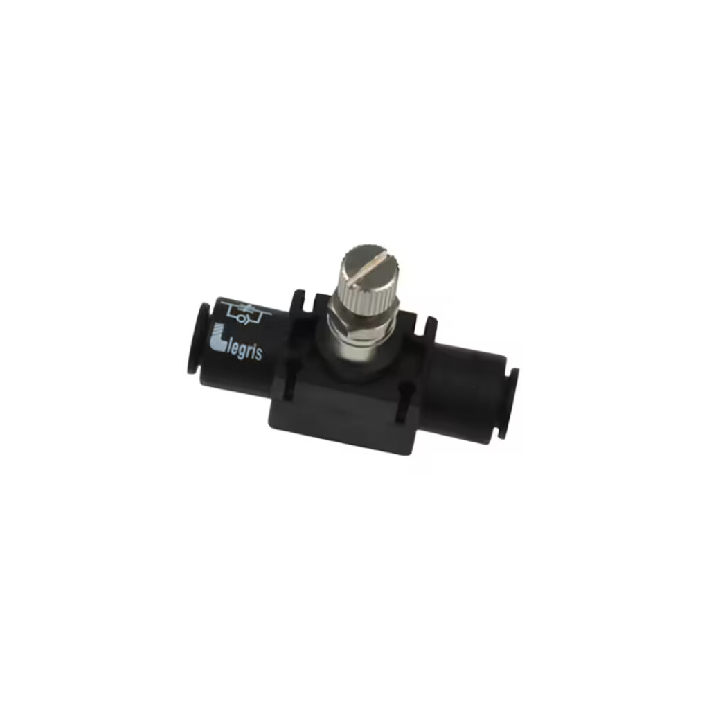 7770 08 00 Legris Rechte Snelheidsregelkoppeling 8mm