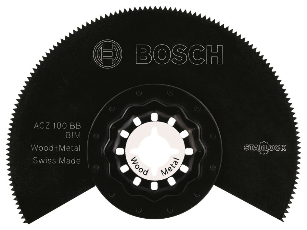 2608661633 Bosch ACZ 100 BB Starlock Segmentzaagblad BIM Wood and Metal
