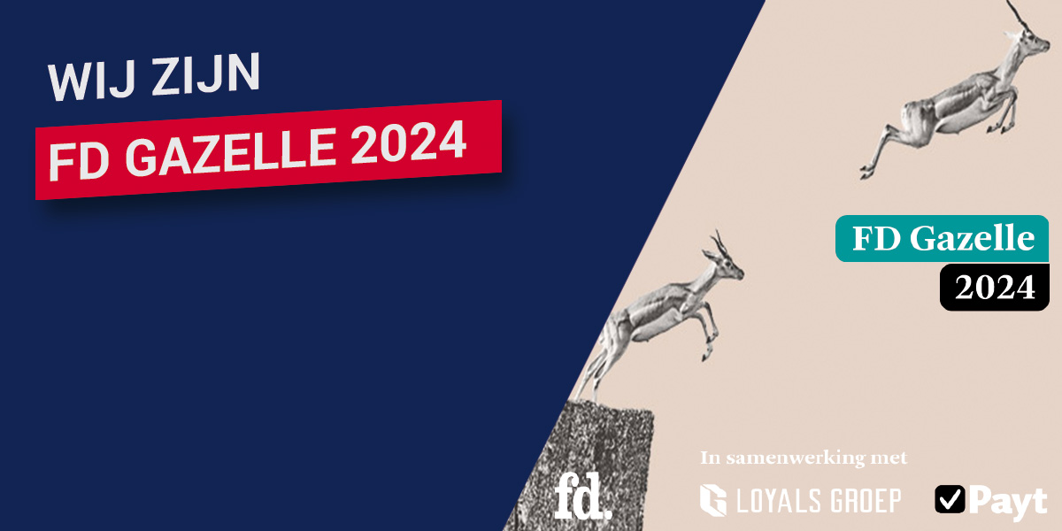 Wij zijn FD Gazelle 2024: Eén van de snelst groeiende bedrijven van Nederland!
