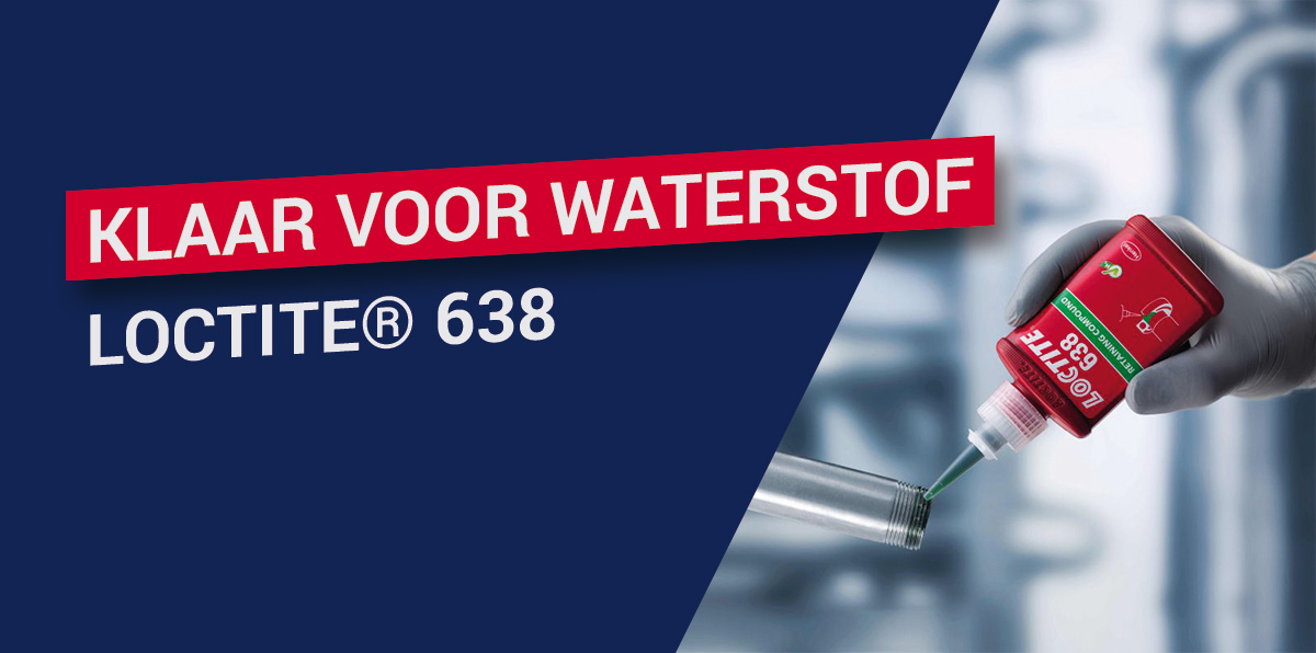 Klaar voor waterstof: LOCTITE® 638 krachtige afdichting onder extreme omstandigheden