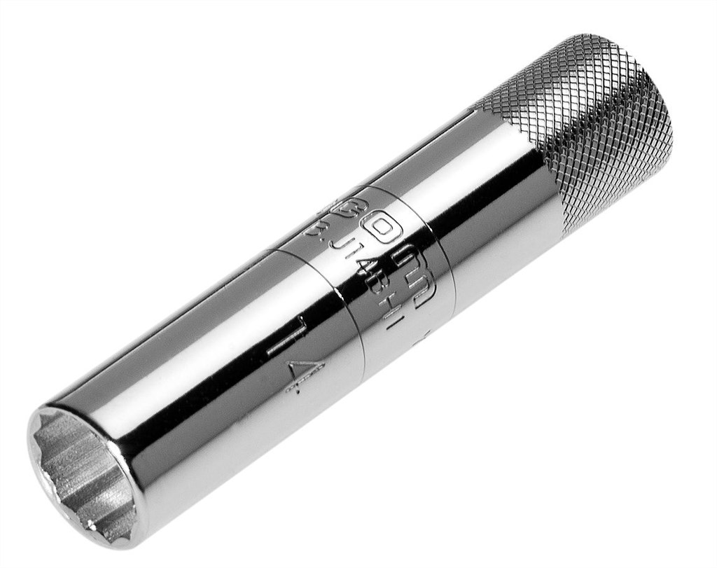 B.J14BH2 FACOM Vierkante doppen 3/8" voor bihexagonale bougies van 14 mm