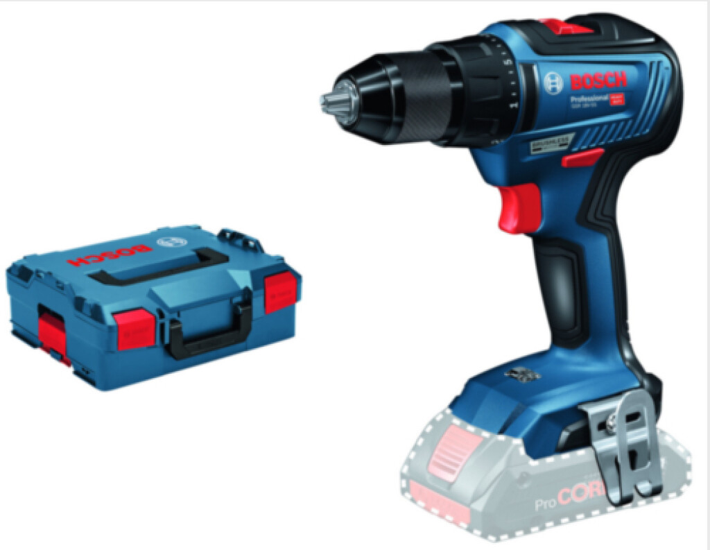 06019H5203 Bosch GSR 18V-55 C&G Schroefboormachine losse body in L-BOXX