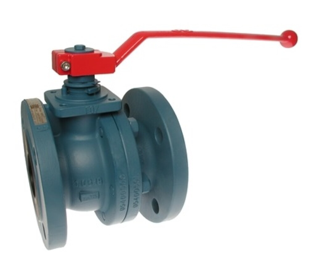 Premium 516AIT DN150 Mars kogelkraan met DIN flens volle doorlaat iso DN150 PN16