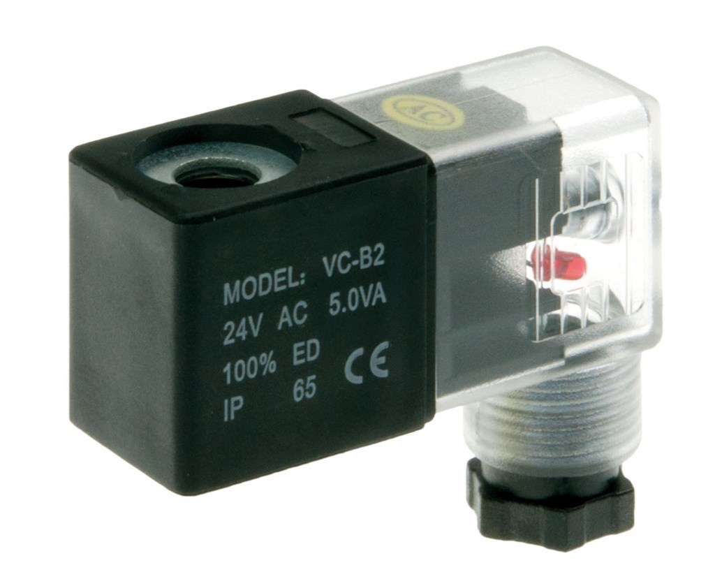 EBV-COIL2-24VAC IP-P spoel t.b.v. EBV ventiel 1/4" 3/8" 1/2" body