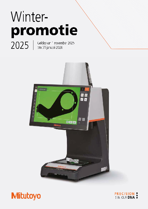 Mitutoyo winterpromotie