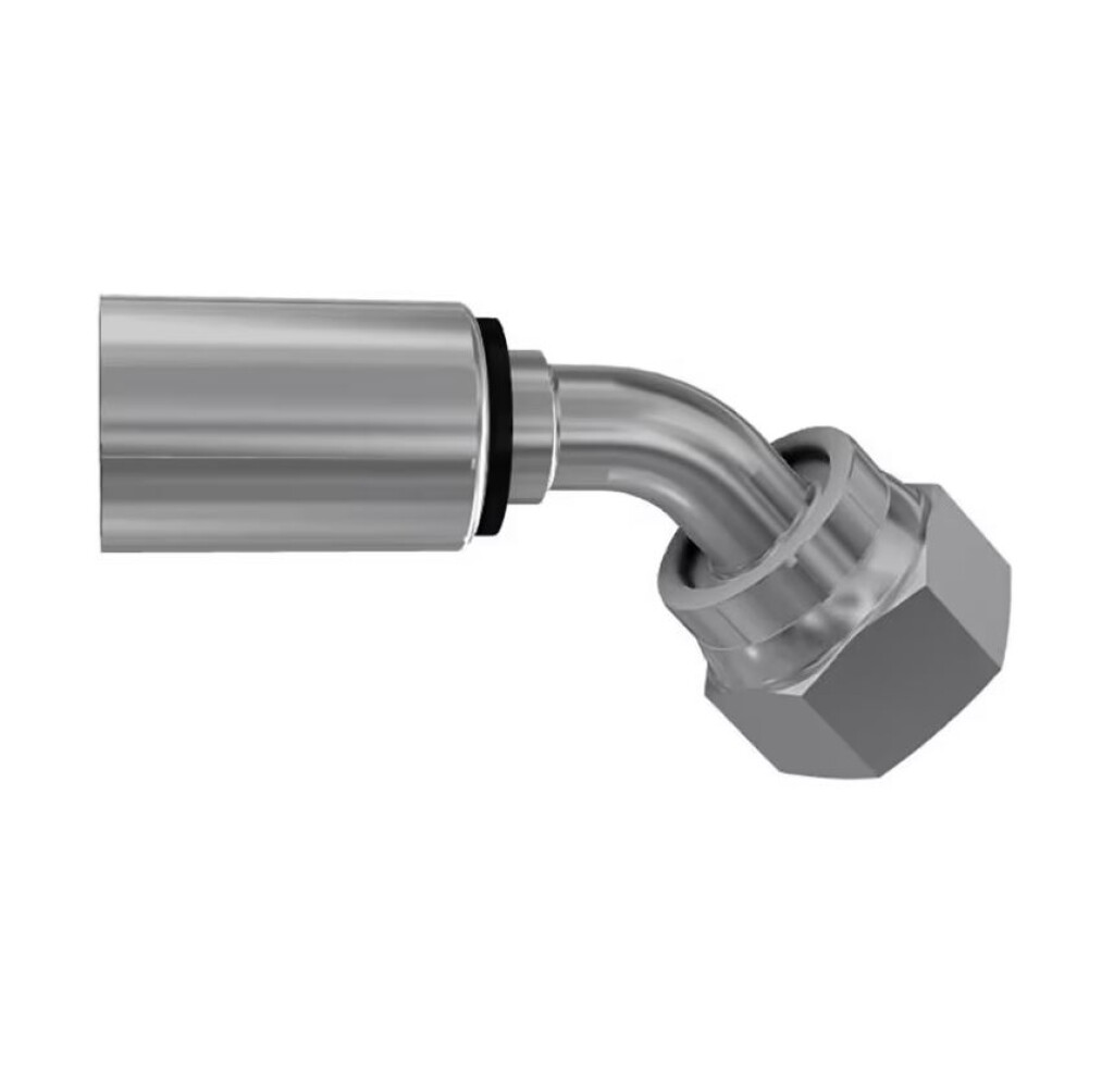 1J746-6-5 FEMALE ORFS SWIVEL - 45 ELBOW