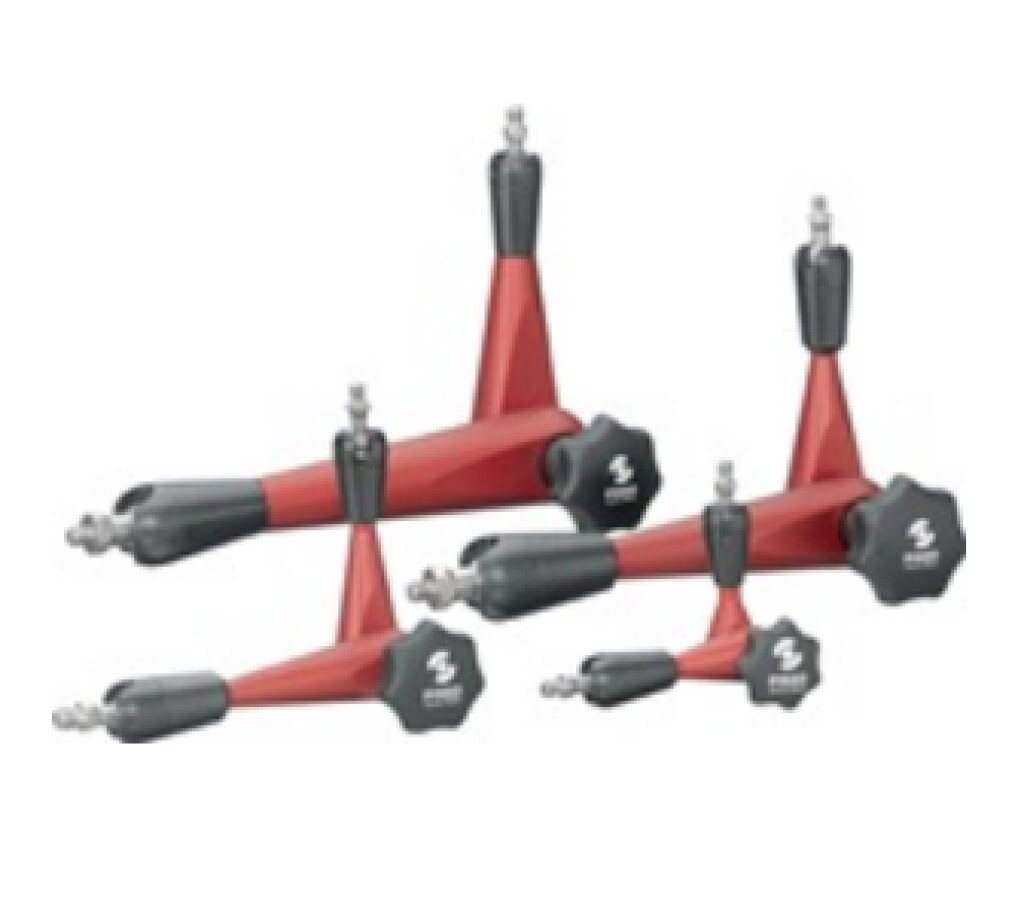 FISSO Scharnierarm actieradius 200mm voor M8/M6