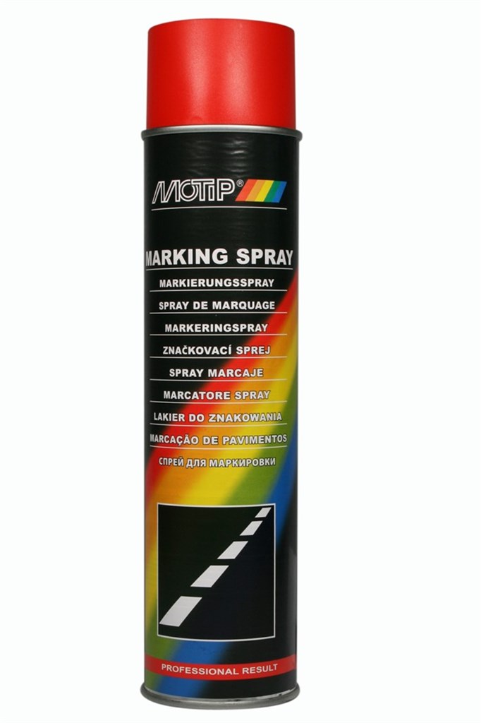 MoTip 000029 Markeringsprays handmatig gebruik Rood, spuitbus 600 ml