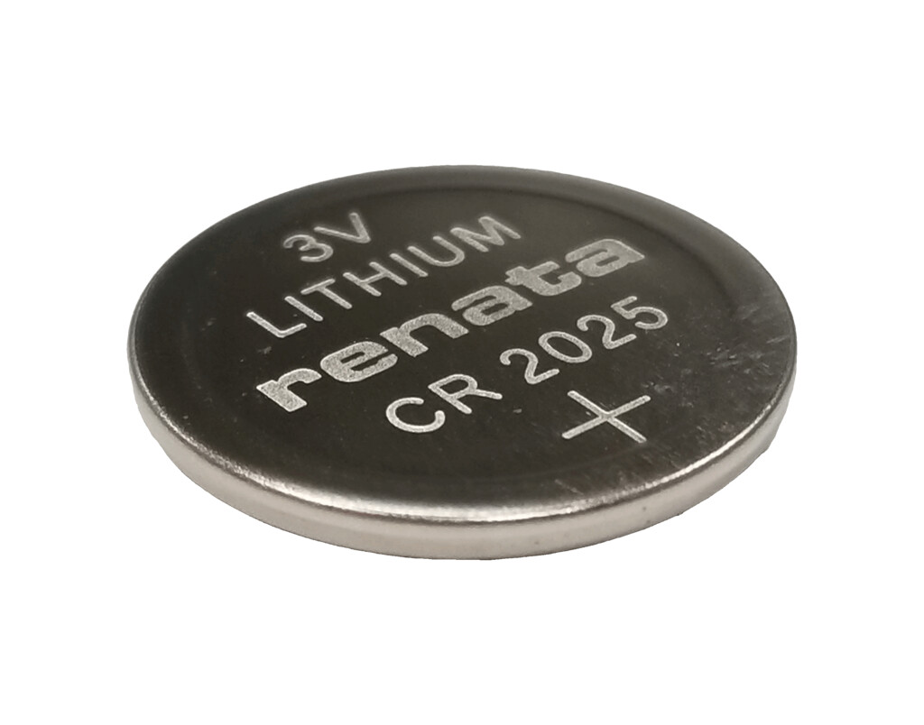 CR2025 Renata Knoopcel batterij 3V 165mAh Lithium 20x2,5mm