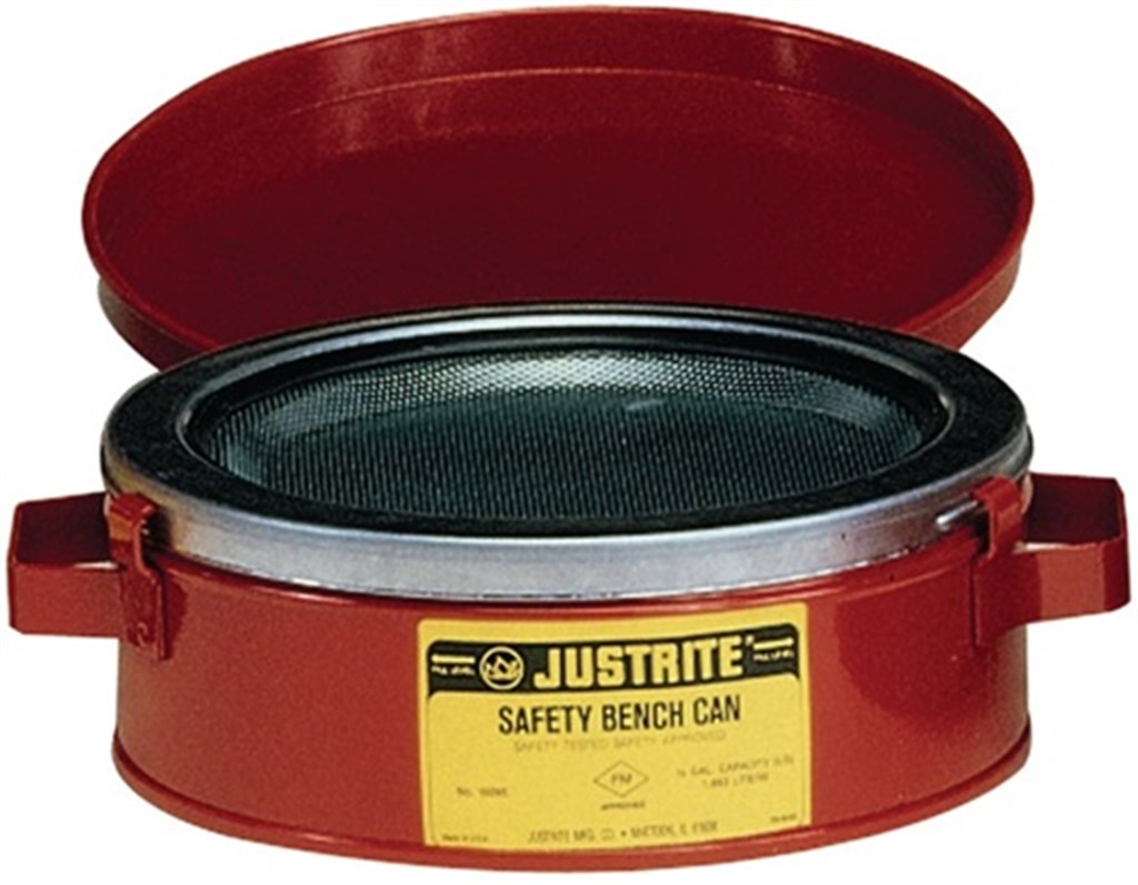 ASECOS Drenkcontainer D124xH140mm 1,0 l staalplaat