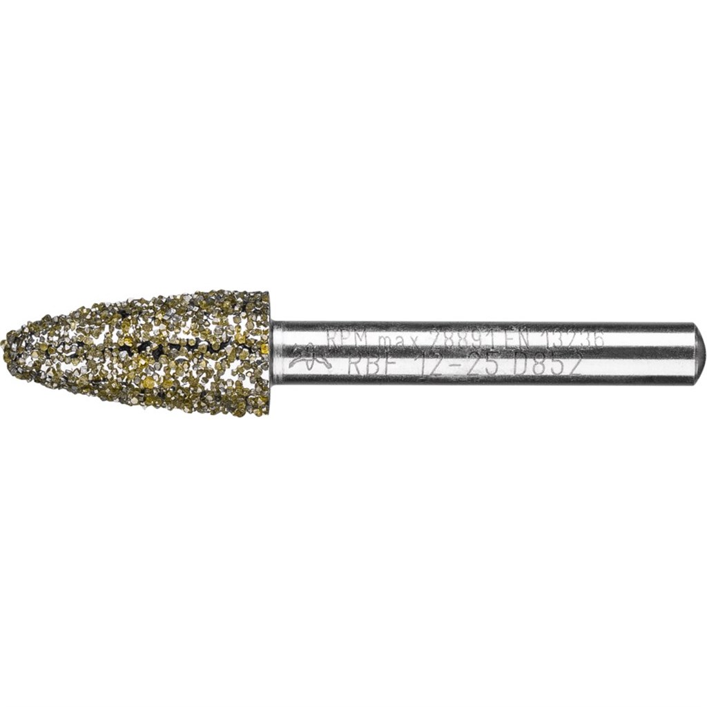 Diamant-slijpstift cilindrisch DRBF-N 12,0-25/6 D852