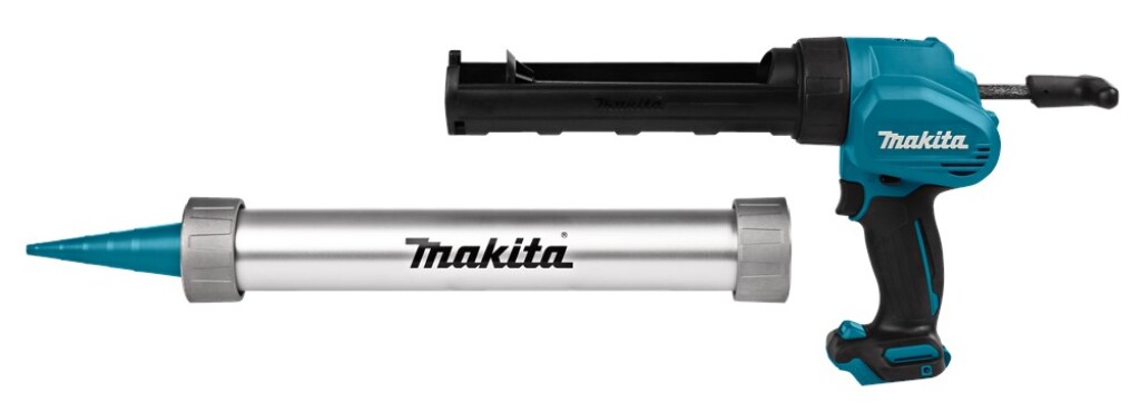 CG100DZXK Makita 12V Max Lijm- en kitspuit Zonder accu's en lader, in koffer, met 2 patroonhouders (215 mm en 600 ml)