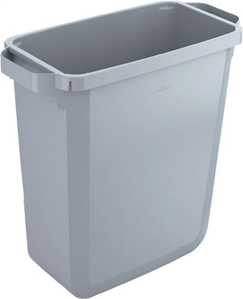 DURABLE Recyclingcontainer  grijs 60 l H600xB280xD590mm zonder deksel geschikt v. levensmiddelen