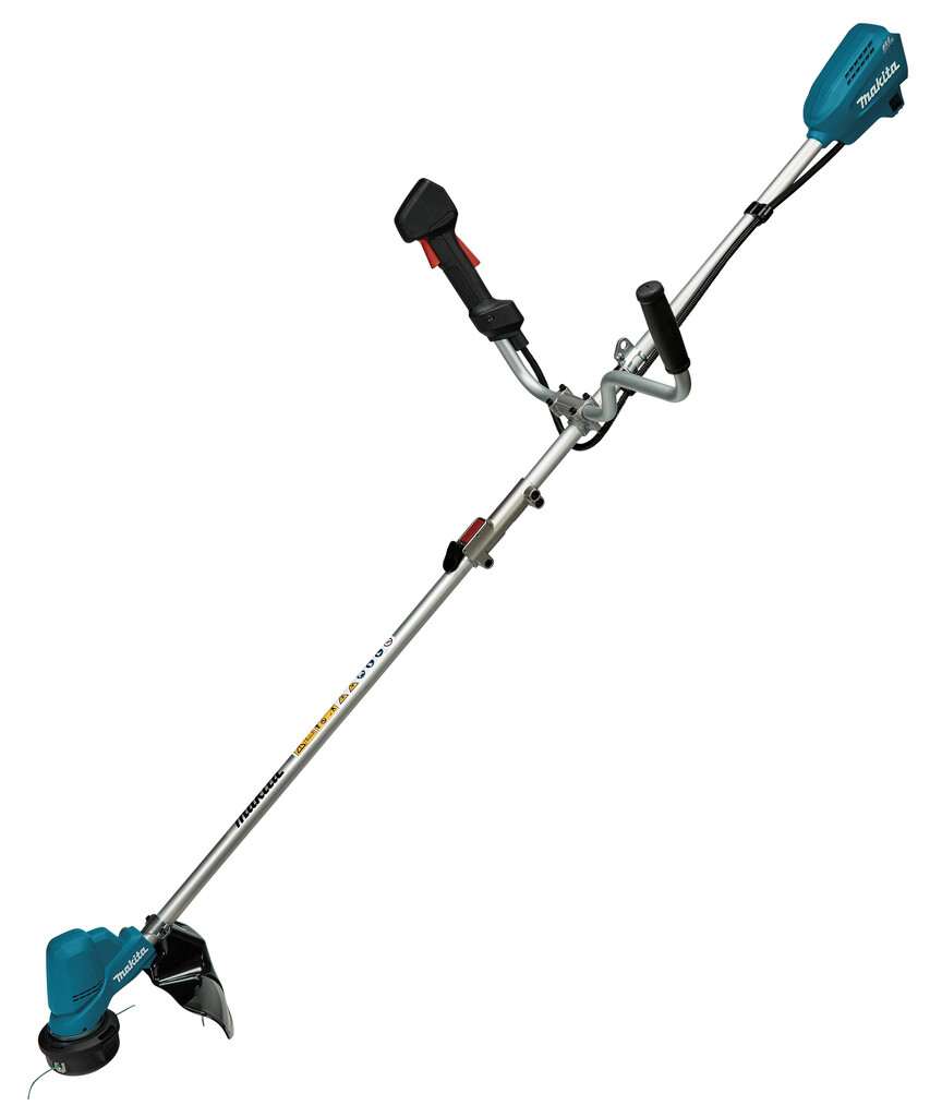 DUR191UZX9 Makita LXT 18V Trimmer U-greep Zonder accu's en lader, met snelvul draadkop in doos