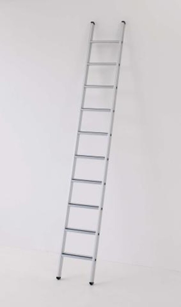 Saferstep L Zarges Enkele ladder 1x8tr 80mm gefelst L=2,50m