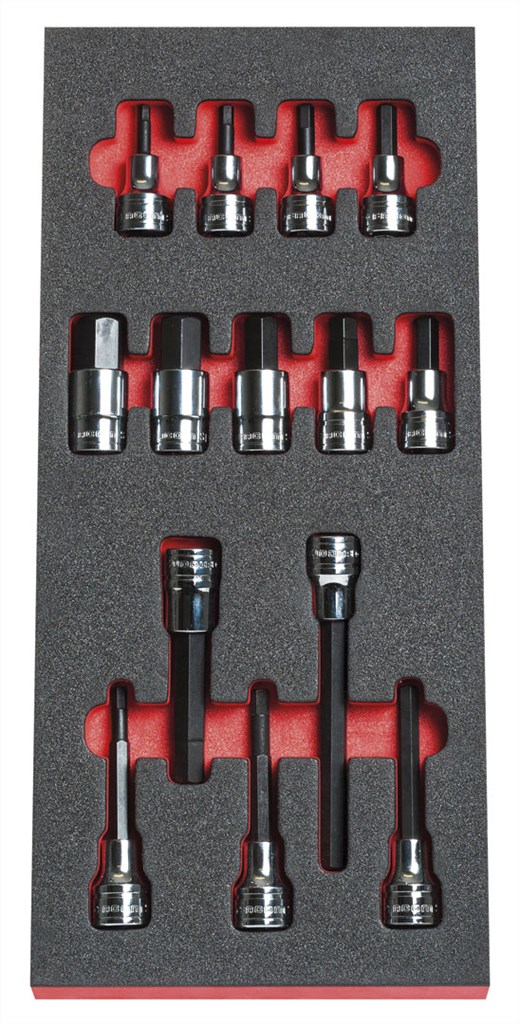 MODM.SHPB - FACOM module Schroevendraaierdoppen 1/2"xSTM.5-6-7-8-10-12-14-17-19 / SHP.6LA-7LA-8LA-10LA-12LA 6-kant