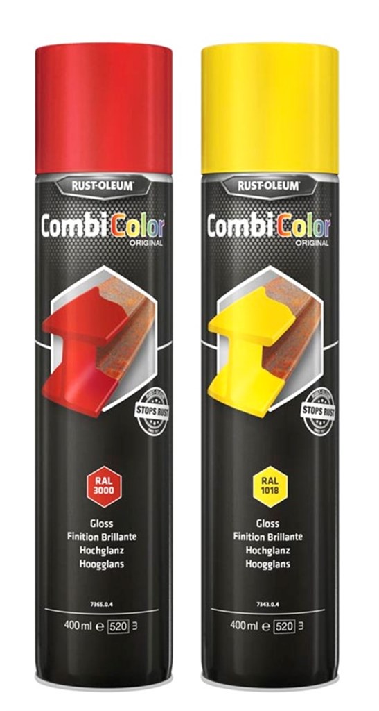 Rust Oleum Combicolor Original Hamerslag Zwart Spuitbus Ml Primer En Deklaag In